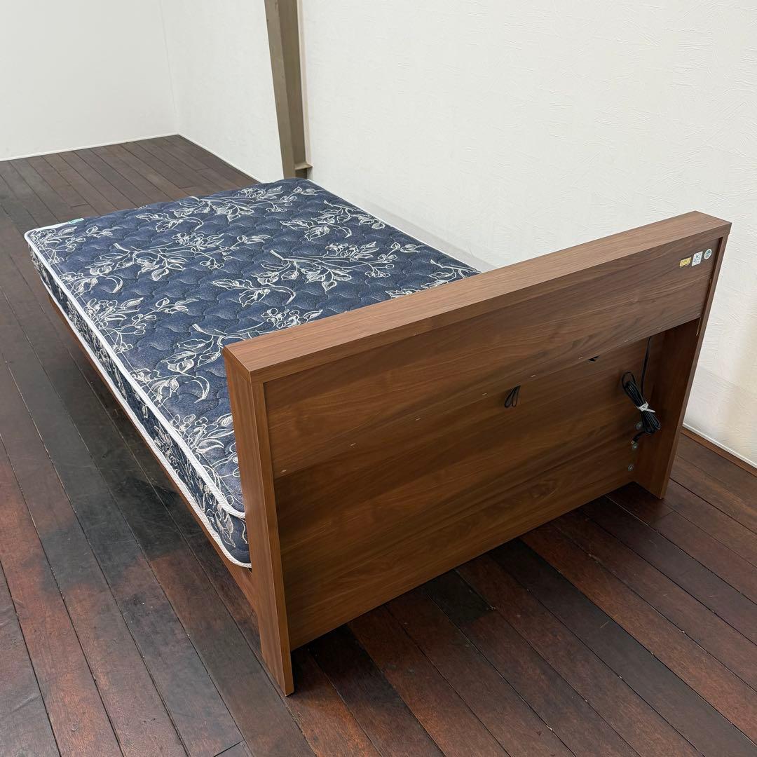 H112K46 展示品 France Bed メモリーナ65 セミダブルベット