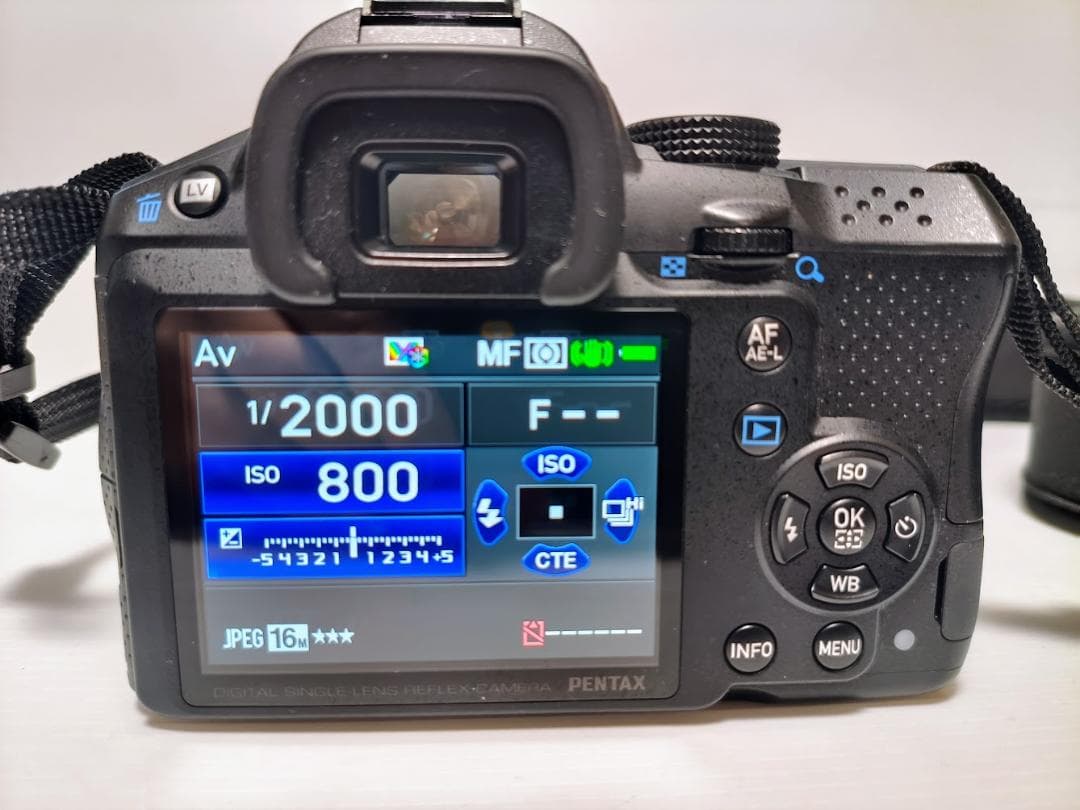 【黒死病対策】【内臓電池交換】PENTAX K-30 初心者向けセット