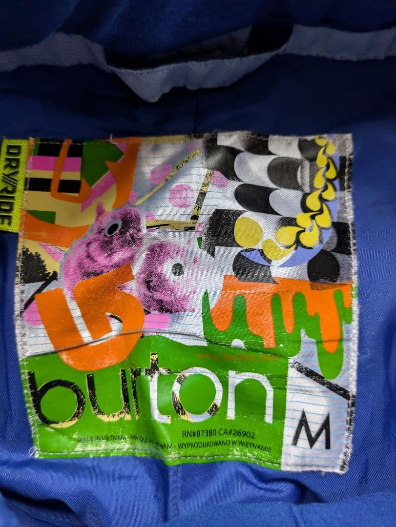 BURTON　バートン　スノーボード　ウェア　パンツ　ジャケット