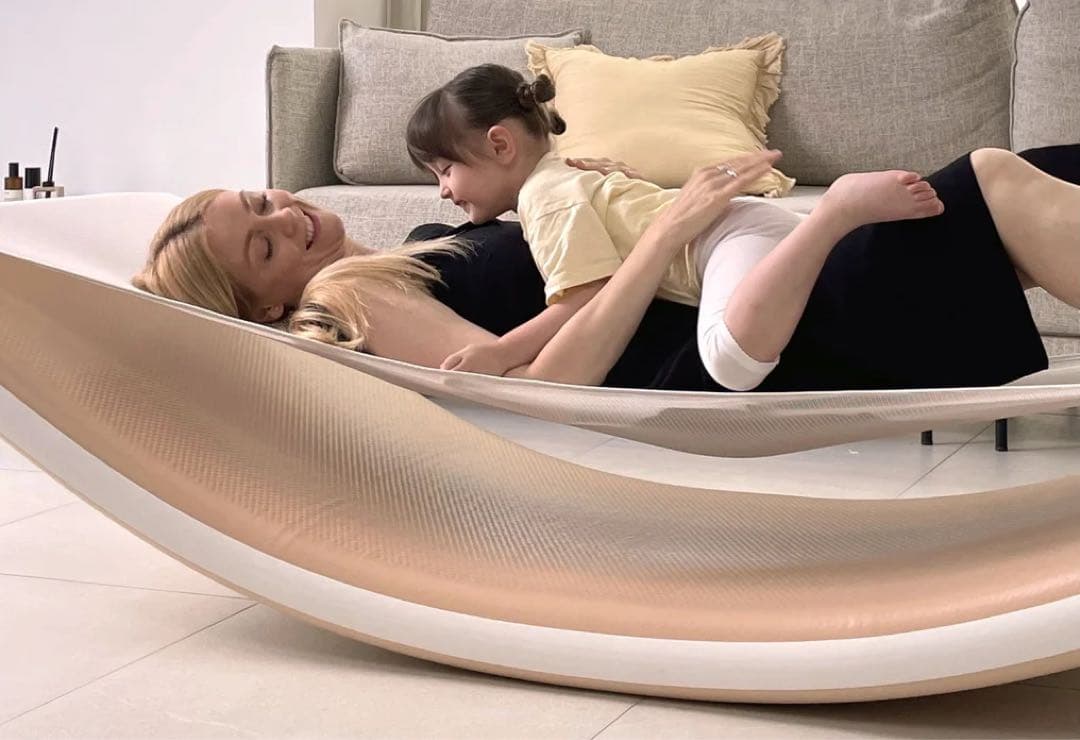 プレミアムairハンモック　ブラウン