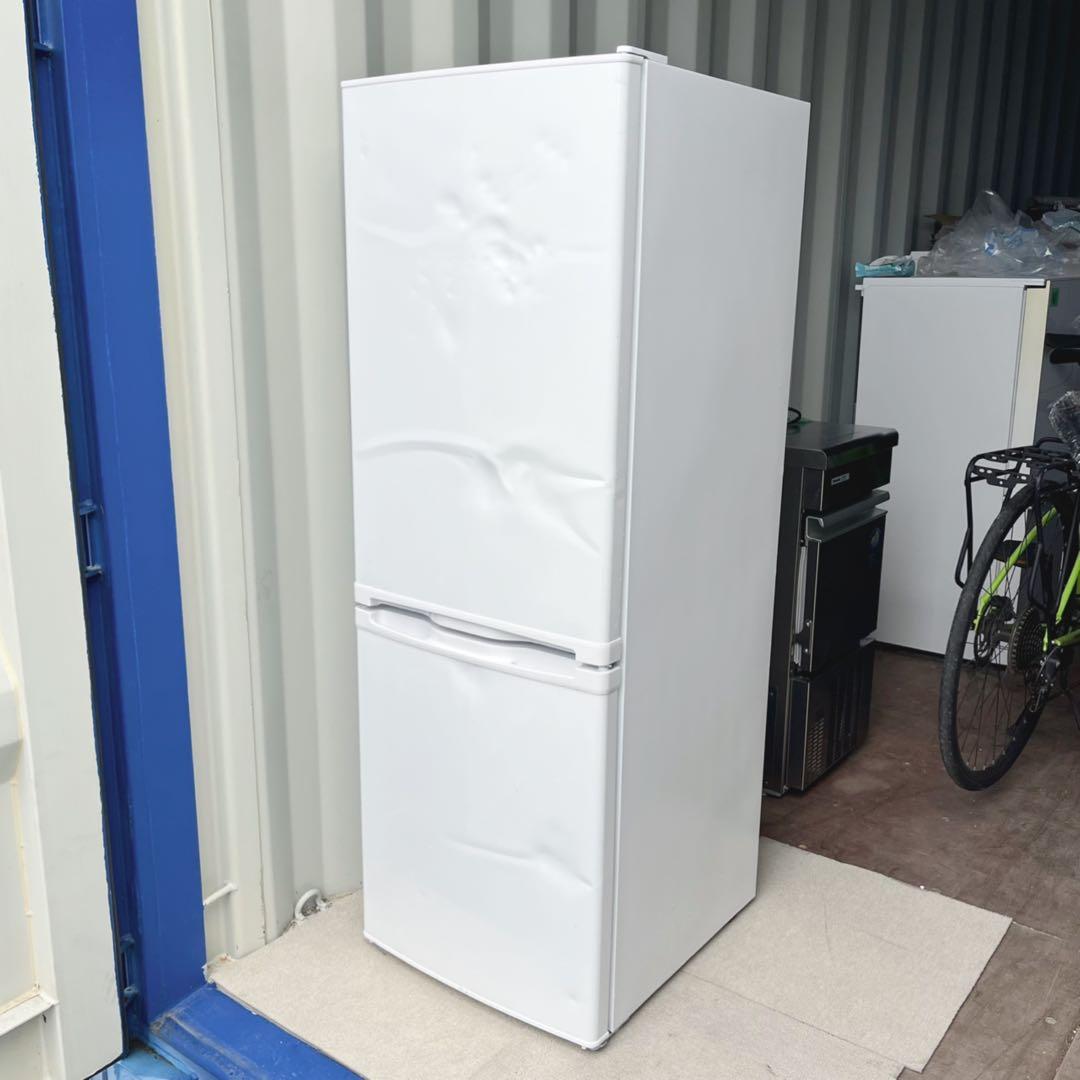 取付無料！格安・完全動作品・一人暮らし ホワイト大きめスリム冷蔵庫！