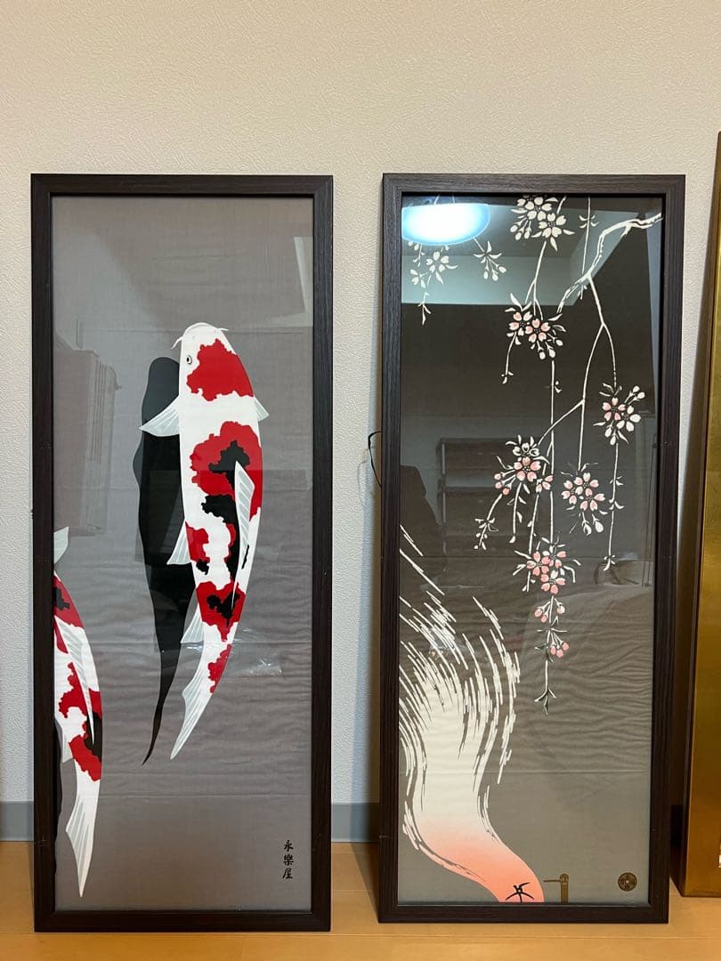 【日本製】手ぬぐい額 5枚セット UVカットアクリル板仕様【岐阜の木工屋】