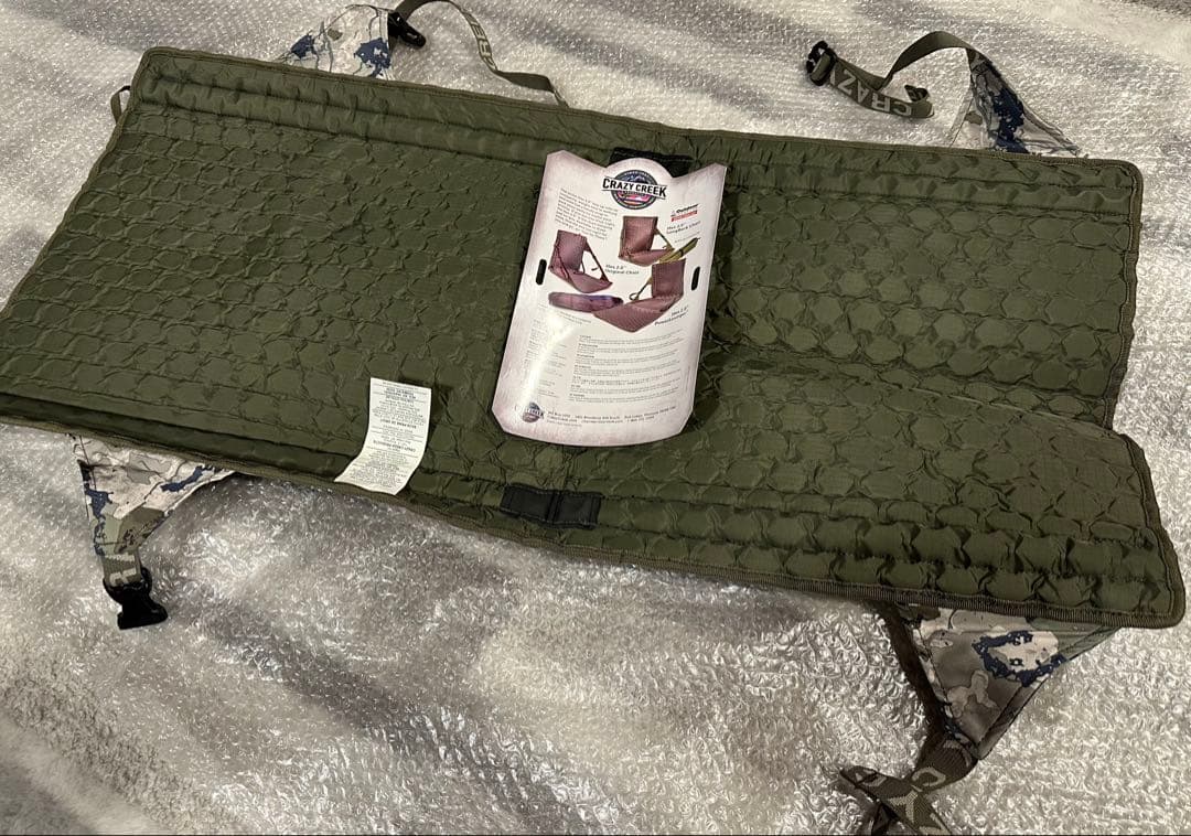 Crazy Creek HEX 2.0 アウトドアチェア キングスカモ新品未使用