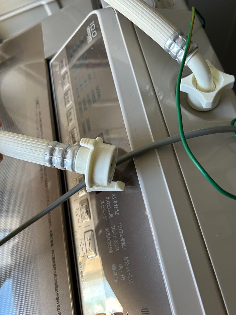 【送料込＆美品】Panasonic 全自動洗濯機 NA-FA100H6 10kg