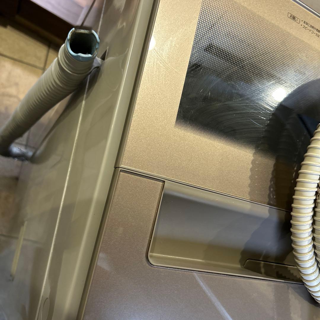 【送料込＆美品】Panasonic 全自動洗濯機 NA-FA100H6 10kg