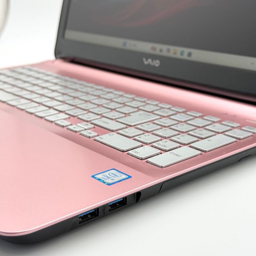 VAIOノートパソコン i5 20GB 新品SSD512 超静音 Office
