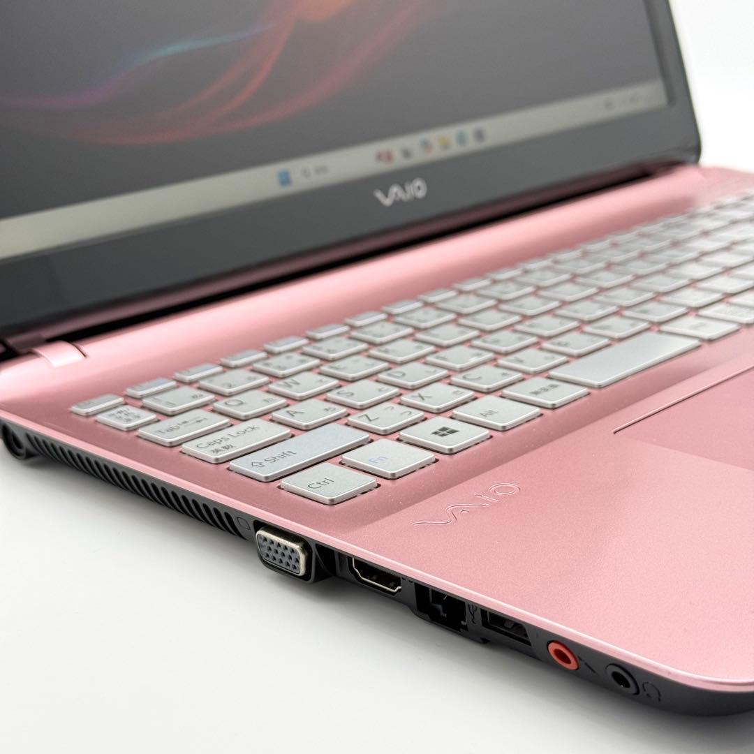 VAIOノートパソコン i5 20GB 新品SSD512 超静音 Office