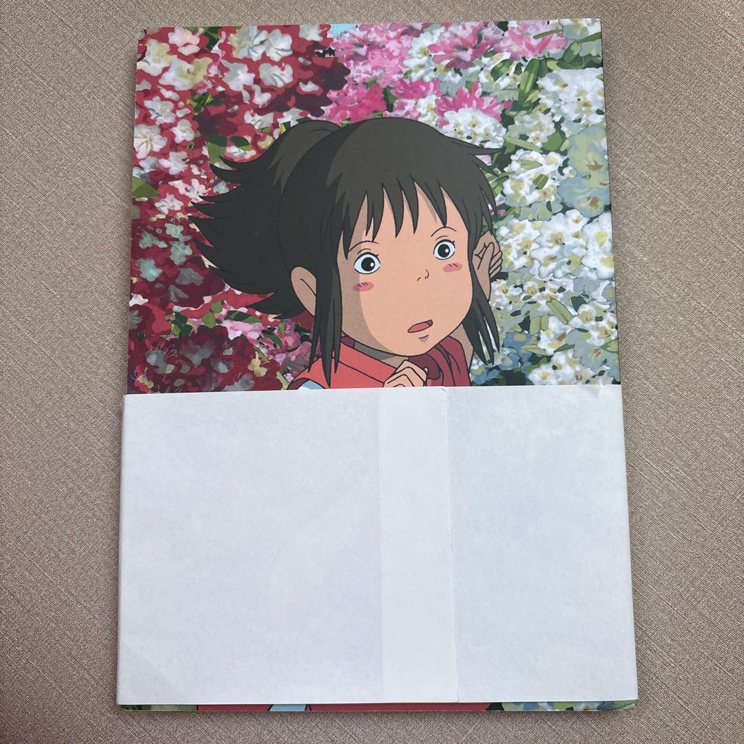 ロエベ LOEWE ジブリ 千尋　ノート 袋　湯札　リボン　千と千尋　ノベルティ