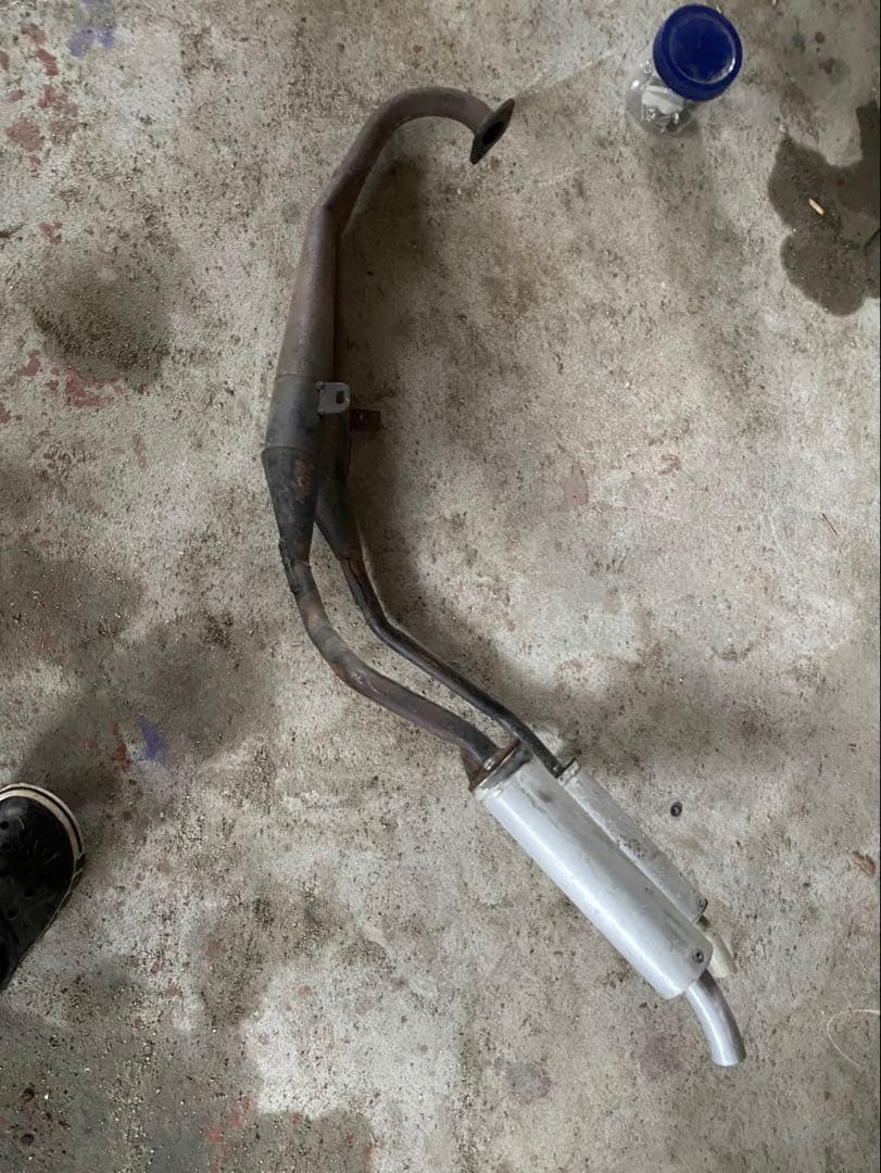 NSR50 2本出しチャンバー