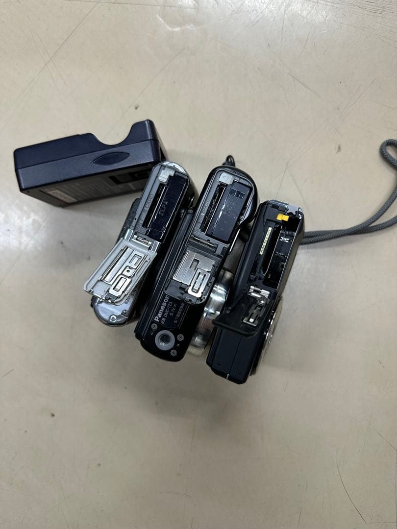 Panasonic LUMIX & Fujifilm FINEPIX 3台セット