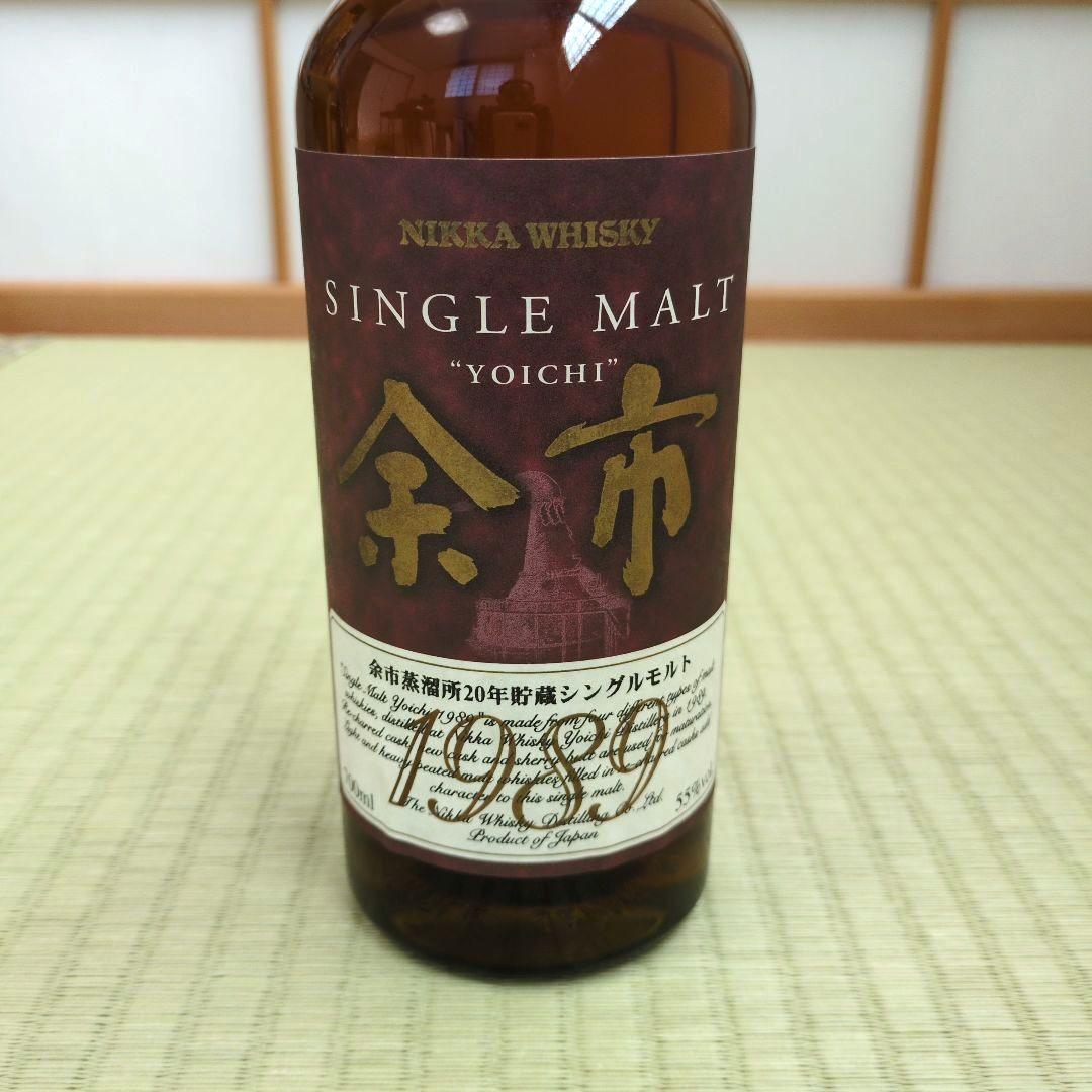 ニッカウヰスキー　シングルモルト余市 1989年 700ml