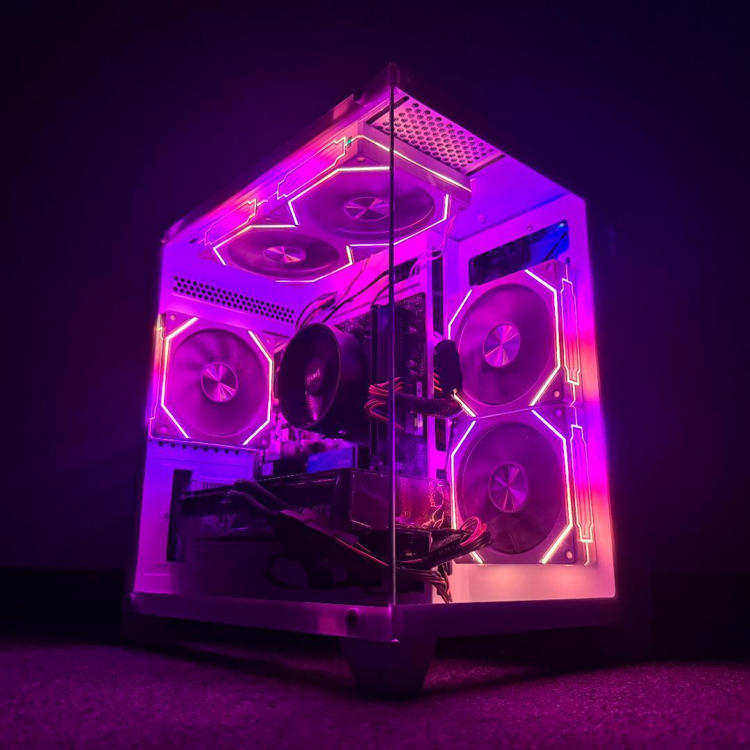 新品ケースゲーミングPC★RTX4070Ti/Ryzen 7/新品SSD1TB②