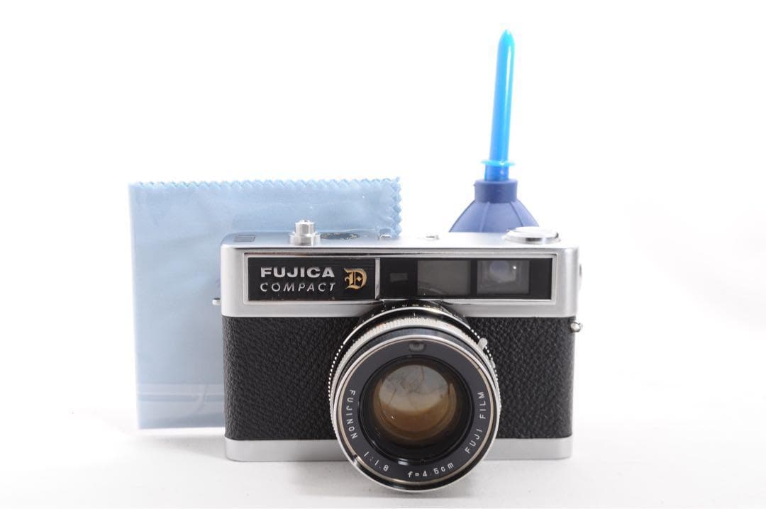希少ゴールデン❤️Fujica Compact Deluxe❤️フィルムカメラ