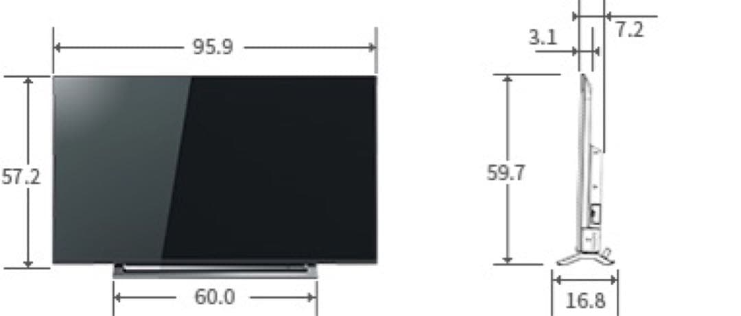 [s.ママ様]TOSHIBA 43M530X 43インチ液晶テレビ