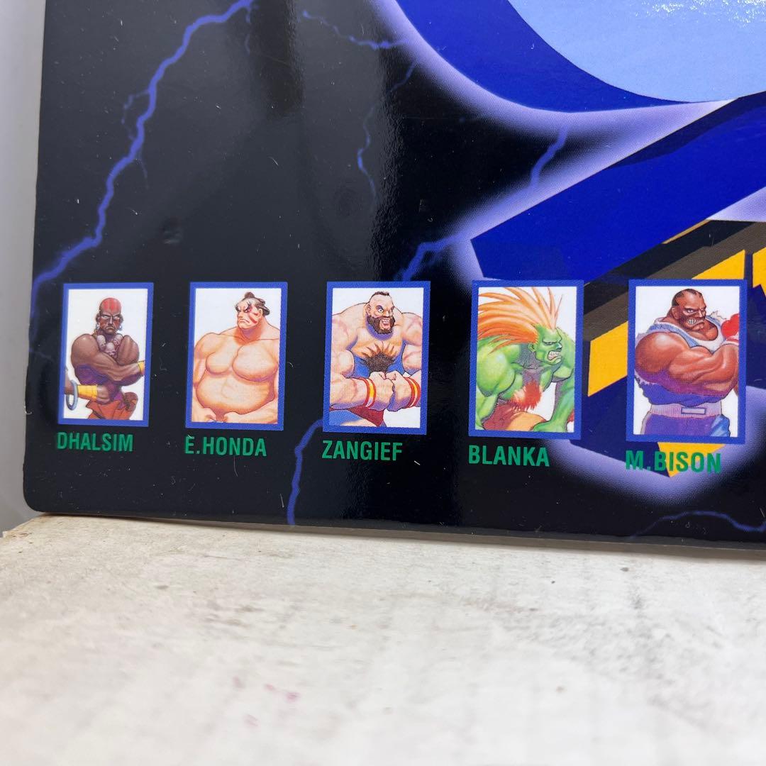 当選品 ストリートファイターⅡ パネル時計 オリジナルステッカー　動作品