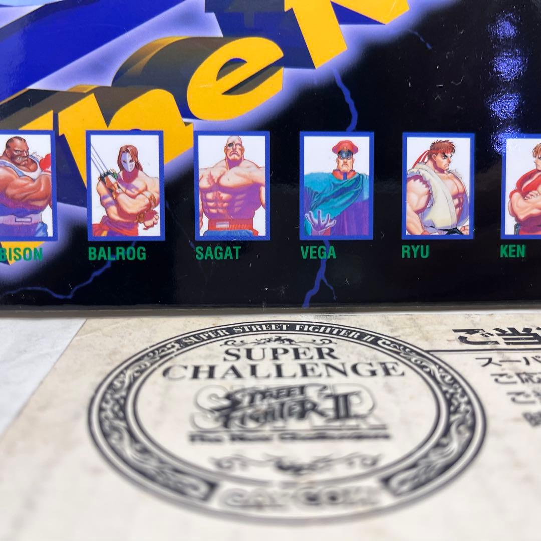当選品 ストリートファイターⅡ パネル時計 オリジナルステッカー　動作品