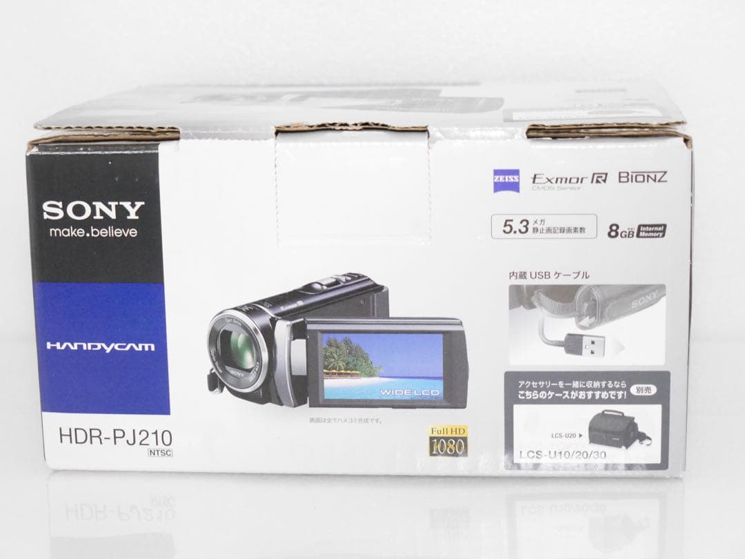 SONY ハンディーカム HDR-PJ210 ブラック