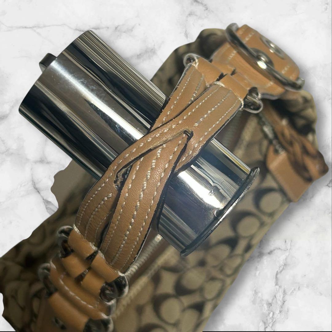 COACH ホーボー 三日月 ワンショルダー ショルダーバッグ ハーフムーン