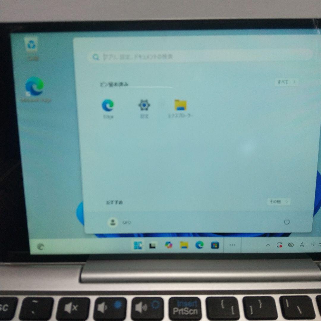 GPD Pocket Windows 11 保護フィルム付き　バッテリーほぼ新品
