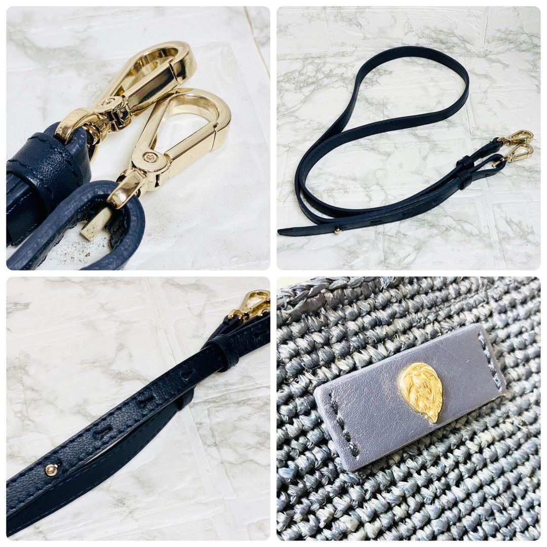 ★ ヘレンカミンスキー　人気　レザー　カゴバッグ　美品　大容量