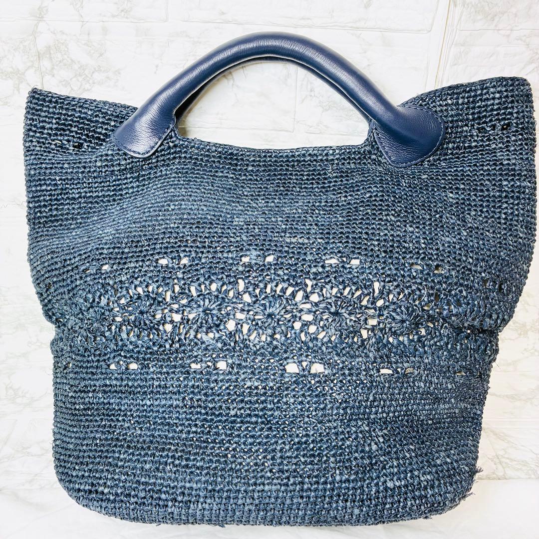 ★ ヘレンカミンスキー　人気　レザー　カゴバッグ　美品　大容量