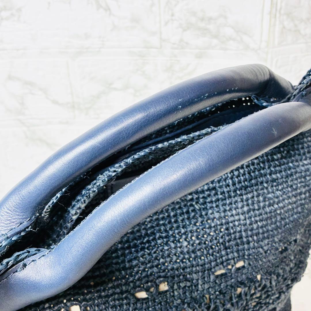 ★ ヘレンカミンスキー　人気　レザー　カゴバッグ　美品　大容量