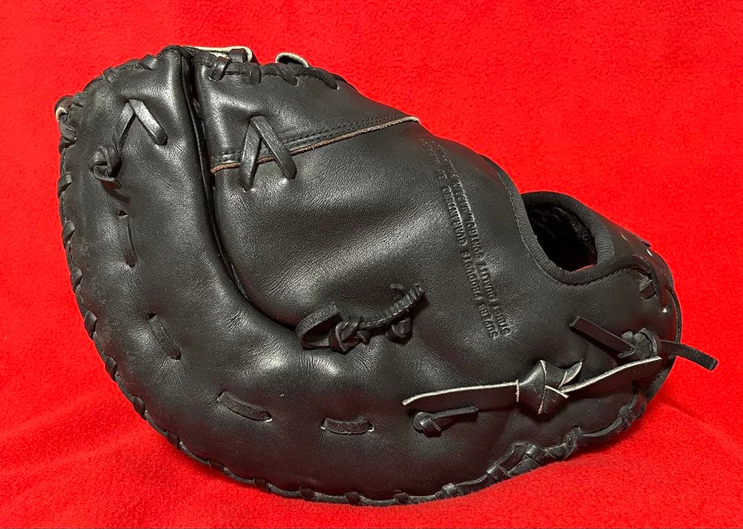 ミズノ　旧ロゴ　ビッグm　軟式ファーストミット　ワールドウィン　革柔軟　即戦力！