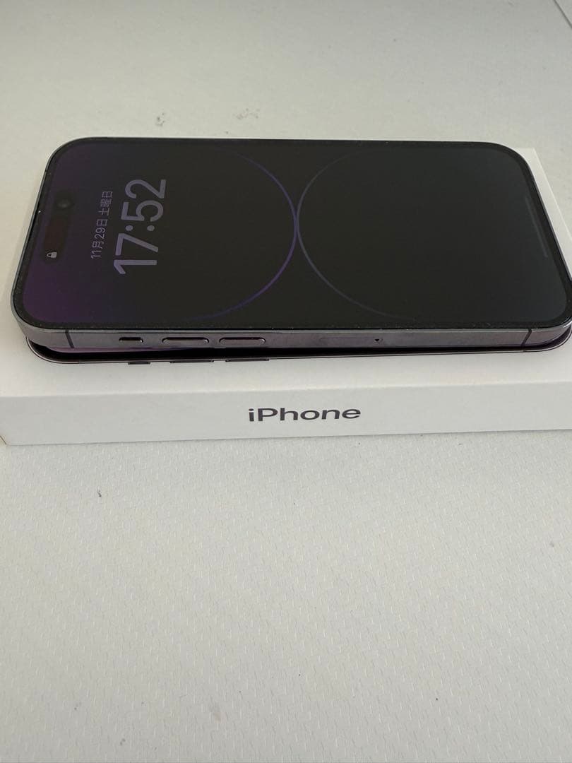 Apple iPhone 14 Pro ディープパープル 本体　256gb