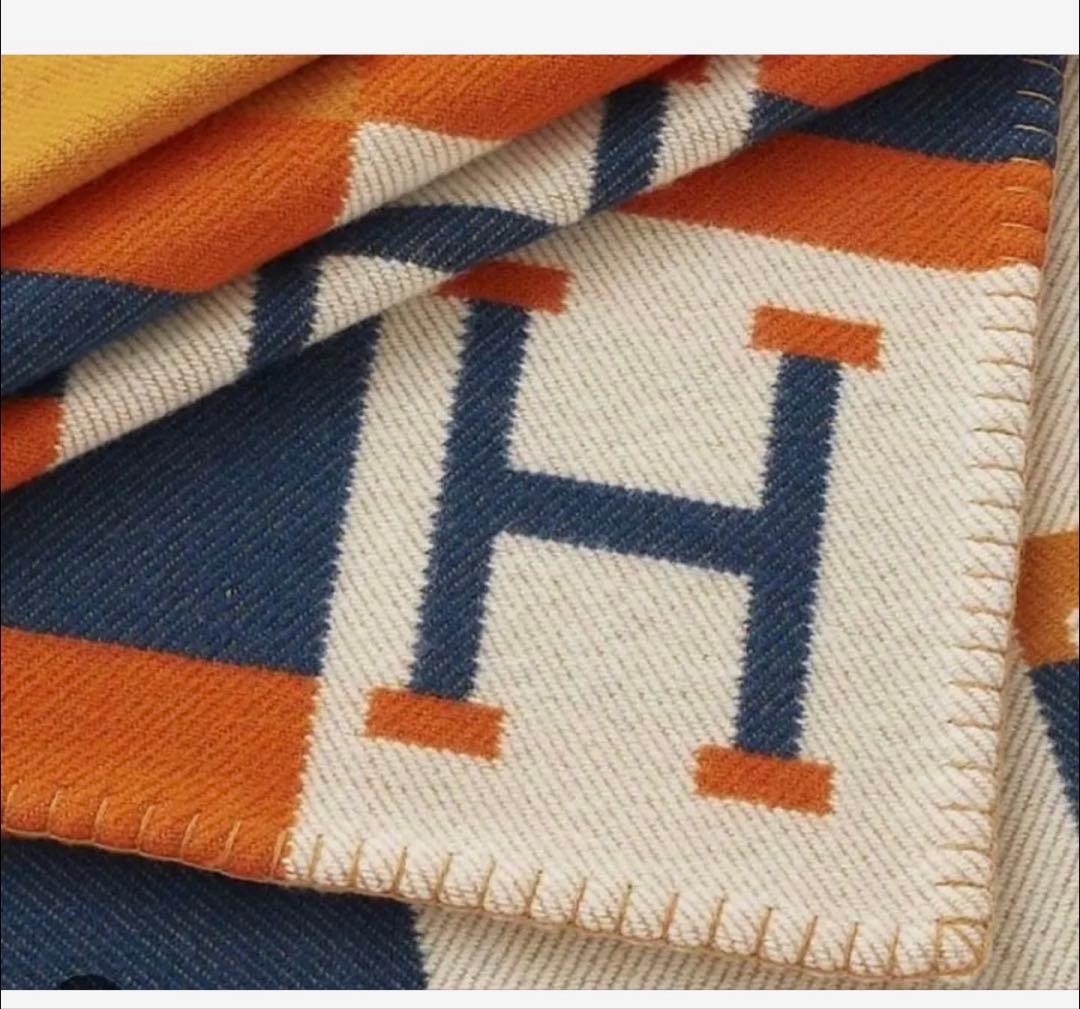 HERMES】バヤデールブランケット