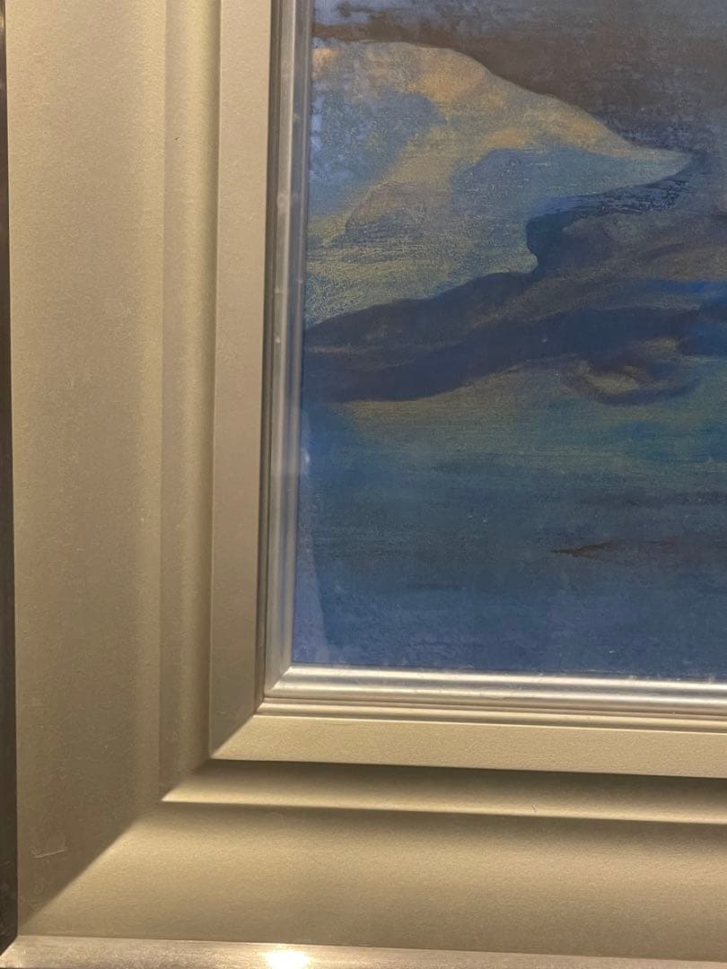 ◆稗田一穂◆作品名　鶴鳴◆10号◆絵画