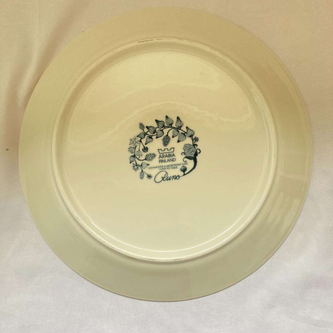 ARABIA　アラビア　Runo　ルノ　スプリングドロップ　26cm　2枚