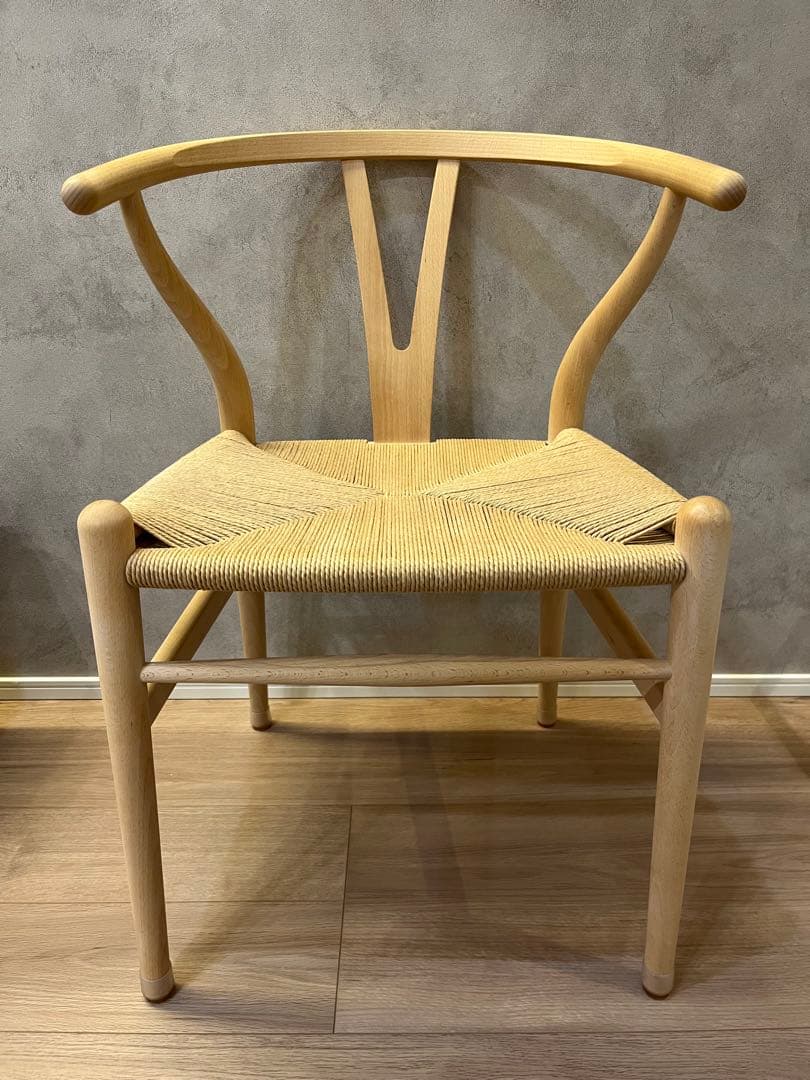 Ｙチェア CH24 ビーチ材 ソープ仕上げ 座面高45cm カールハンセン&サン