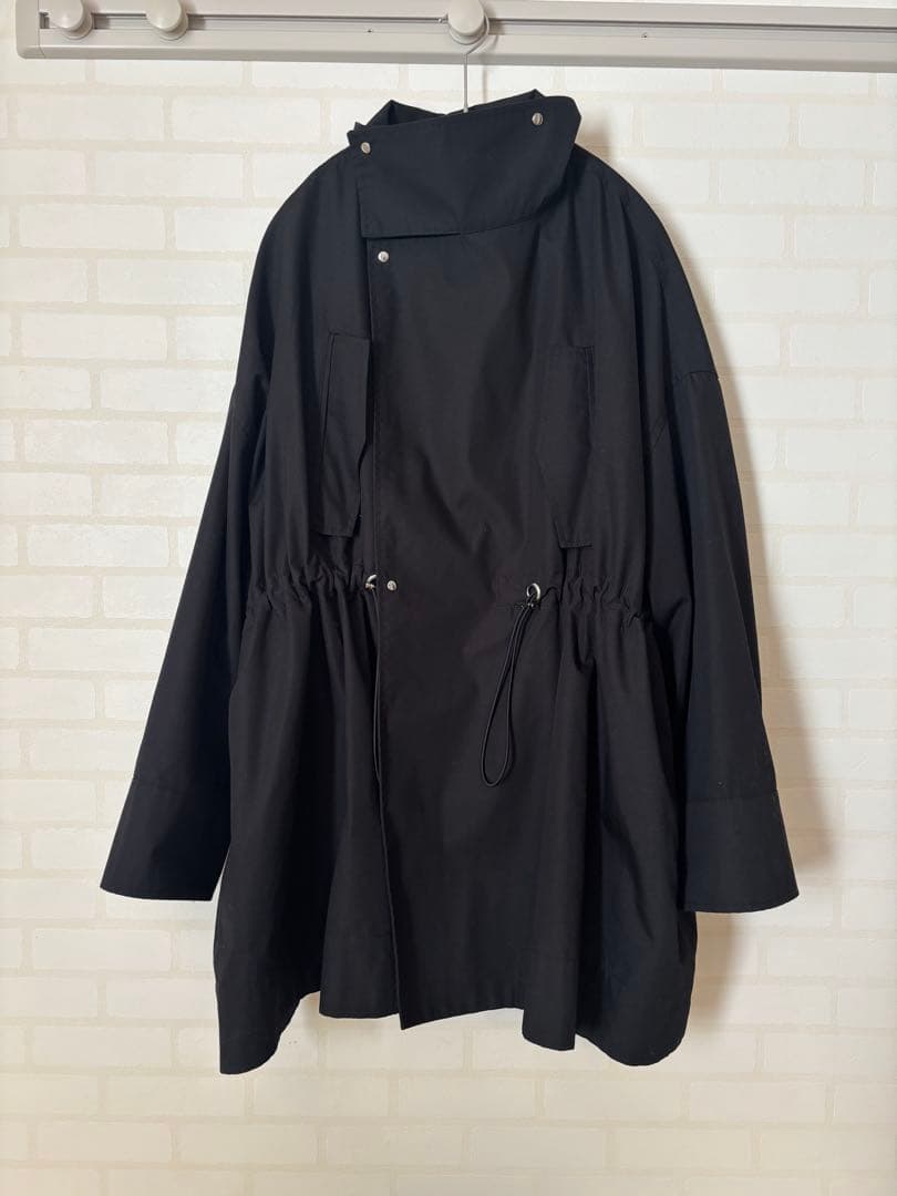 ADAM ET ROPE' FEMME スタンドカラーハーフモッズコート