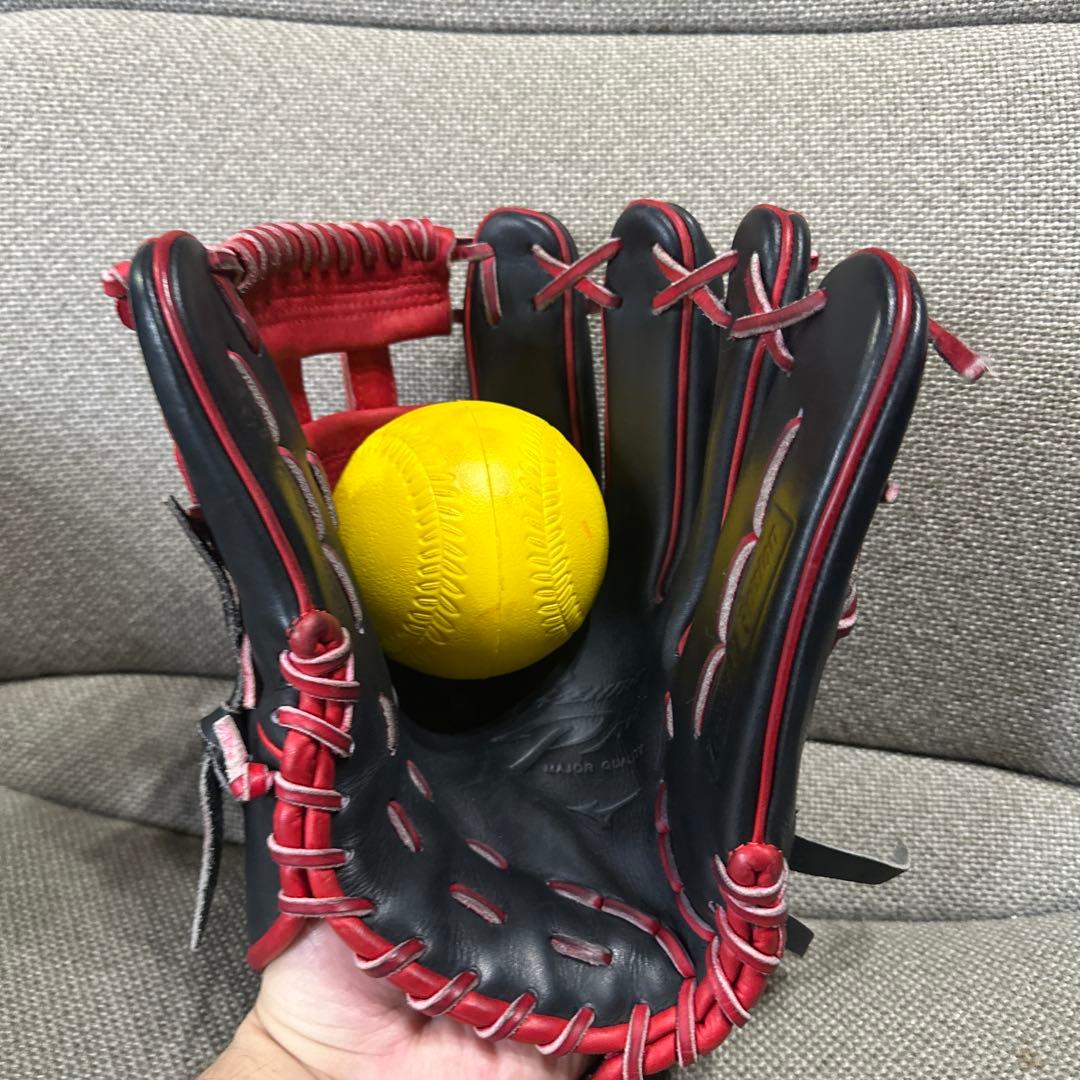 【中古】ミズノプロ 一般軟式用 内野グローブ A・ライリーモデル