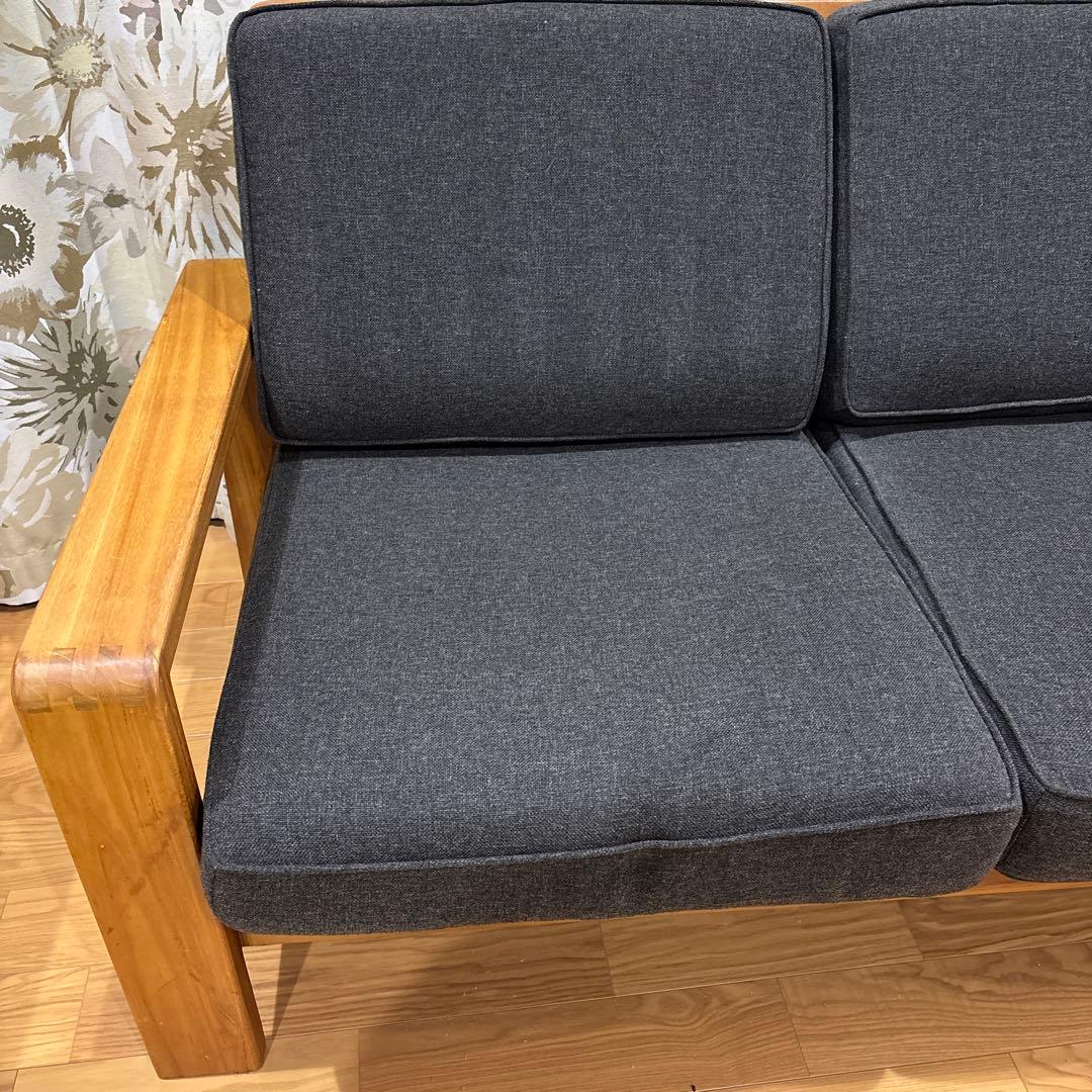 スキャンティーク（SCANTEAK)の2人掛けソファ