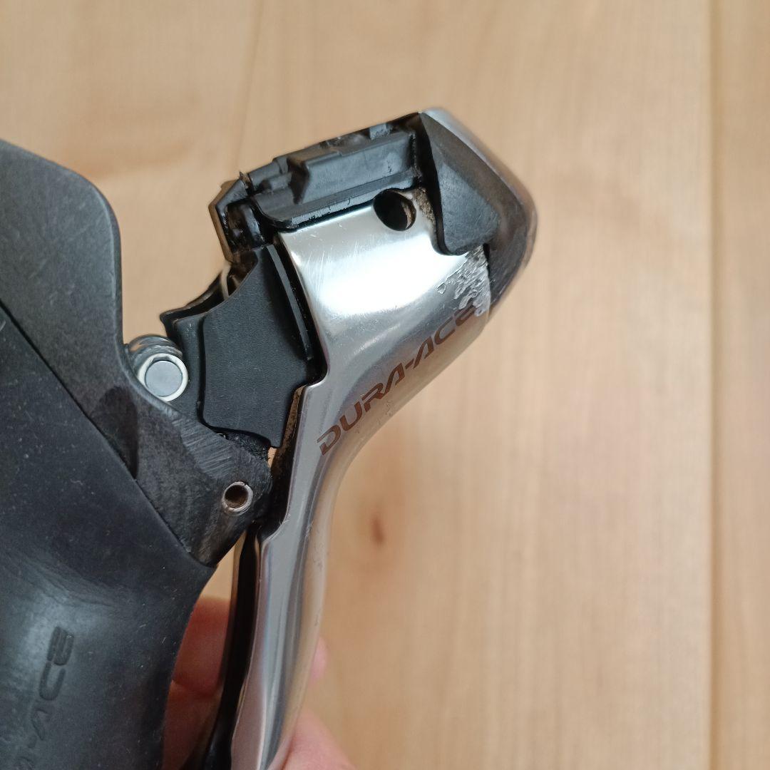 Shimano Dura-Ace シフター ブラック/シルバー　st-7801