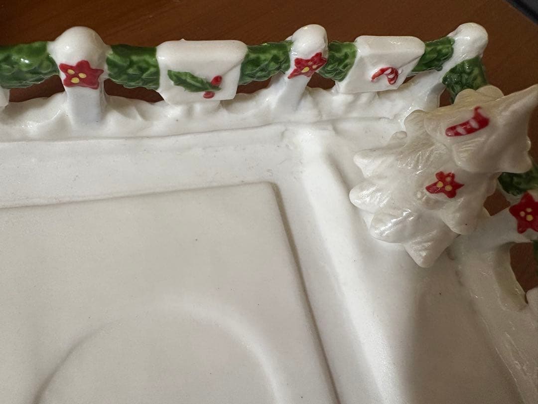 ビレロイ&ボッホクリスマスキャンドルホルダーハウス猫犬