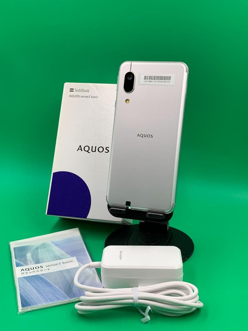 ★未使用 AQUOS sense3 basic SIMフリー Softbank◯