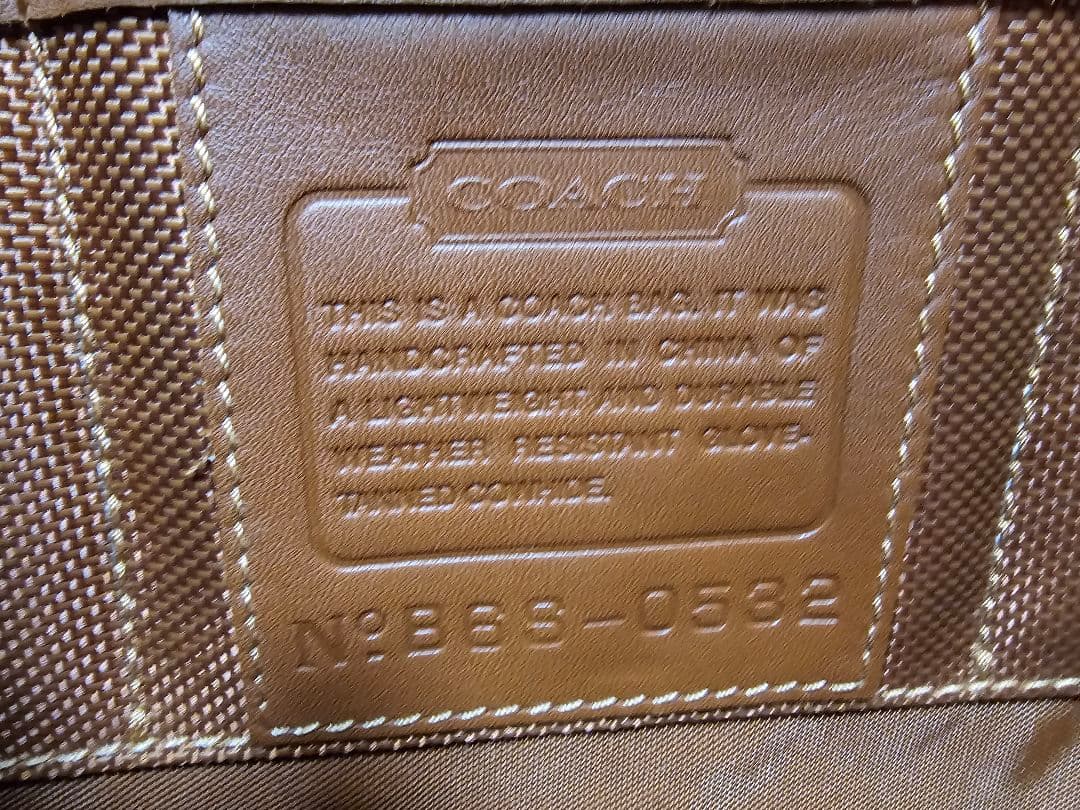 【未使用】オールドコーチ ビジネスバッグ ディプロマット ターンロック　ブラウン