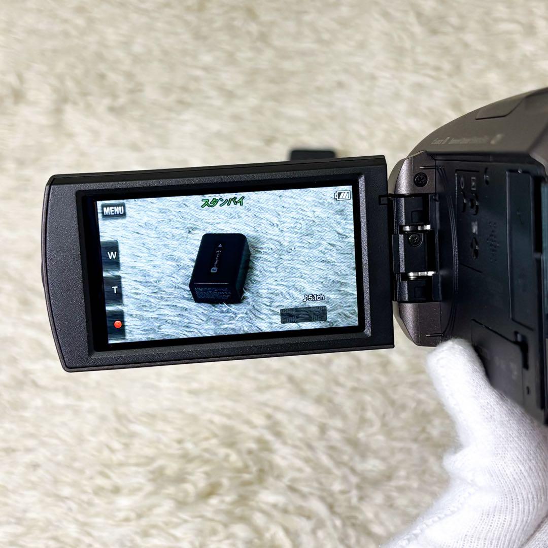 【未使用級】ソニー ハンディカム HDR-CX680 ビデオカメラ ブラウン