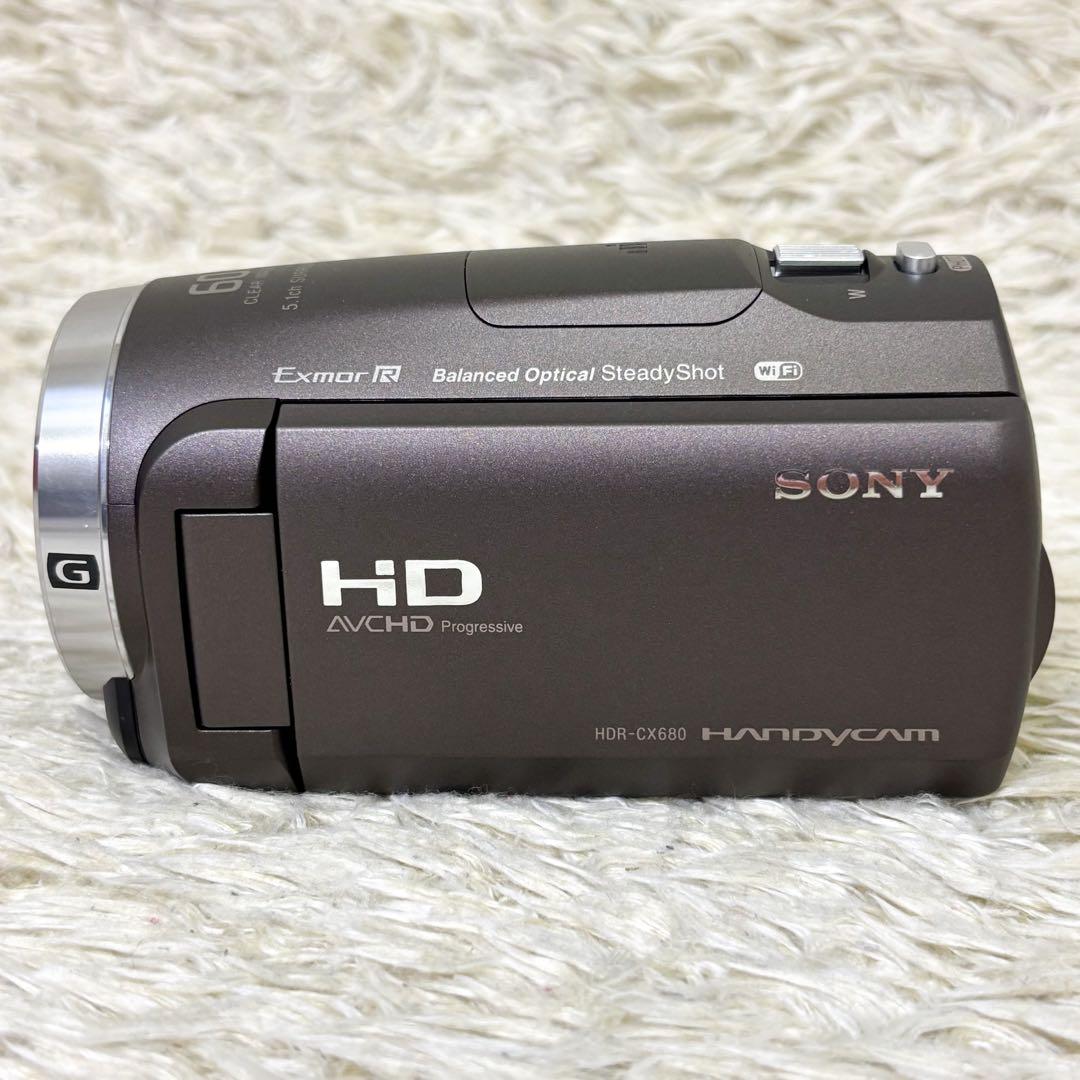 【未使用級】ソニー ハンディカム HDR-CX680 ビデオカメラ ブラウン