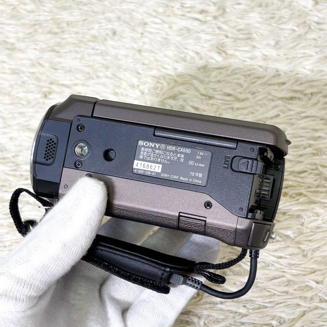 【未使用級】ソニー ハンディカム HDR-CX680 ビデオカメラ ブラウン