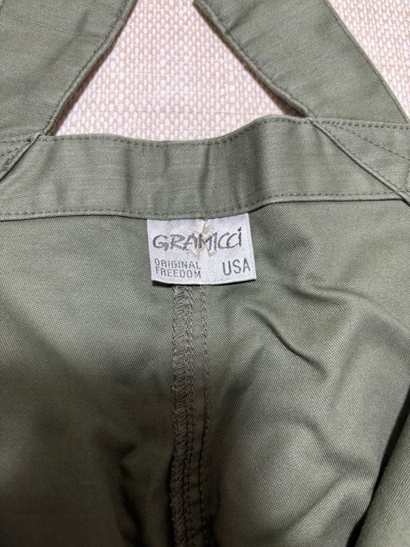 Lee×GRAMICCI オーバーオール オリーブグリーン