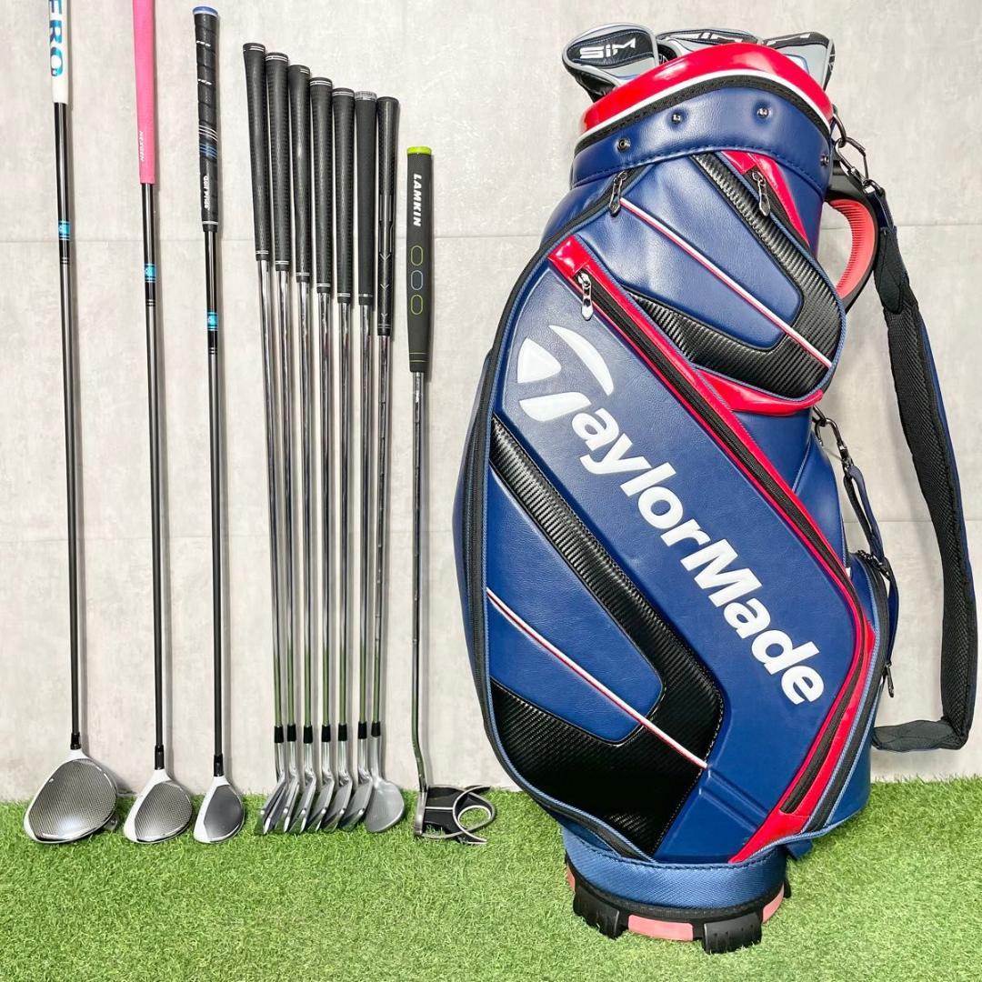 【貴重レフティ】テーラーメイド シムマックス ゴルフクラブセット 11本 S 左