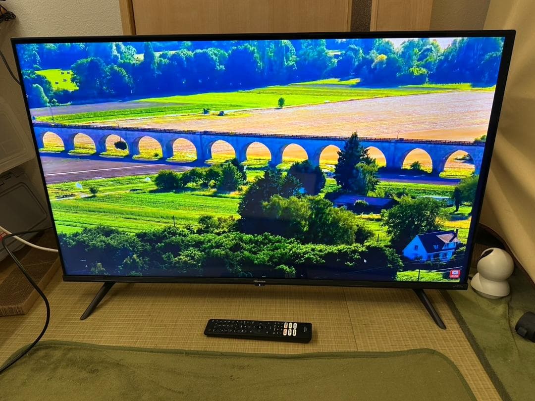 ハイセンス hisense 43型　スマートテレビ 43A6G　21年製極美品！