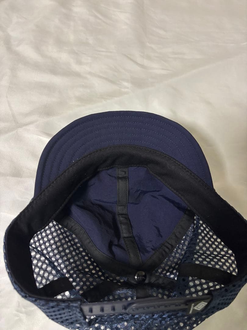 エルドレッソ ボーンマン ツバ短 メッシュキャップ ネイビー 初期モデル 美品