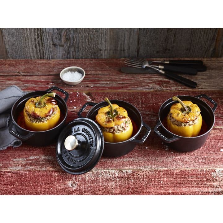 staub ストウブ ピコ ココット ラウンド14cm ブラック