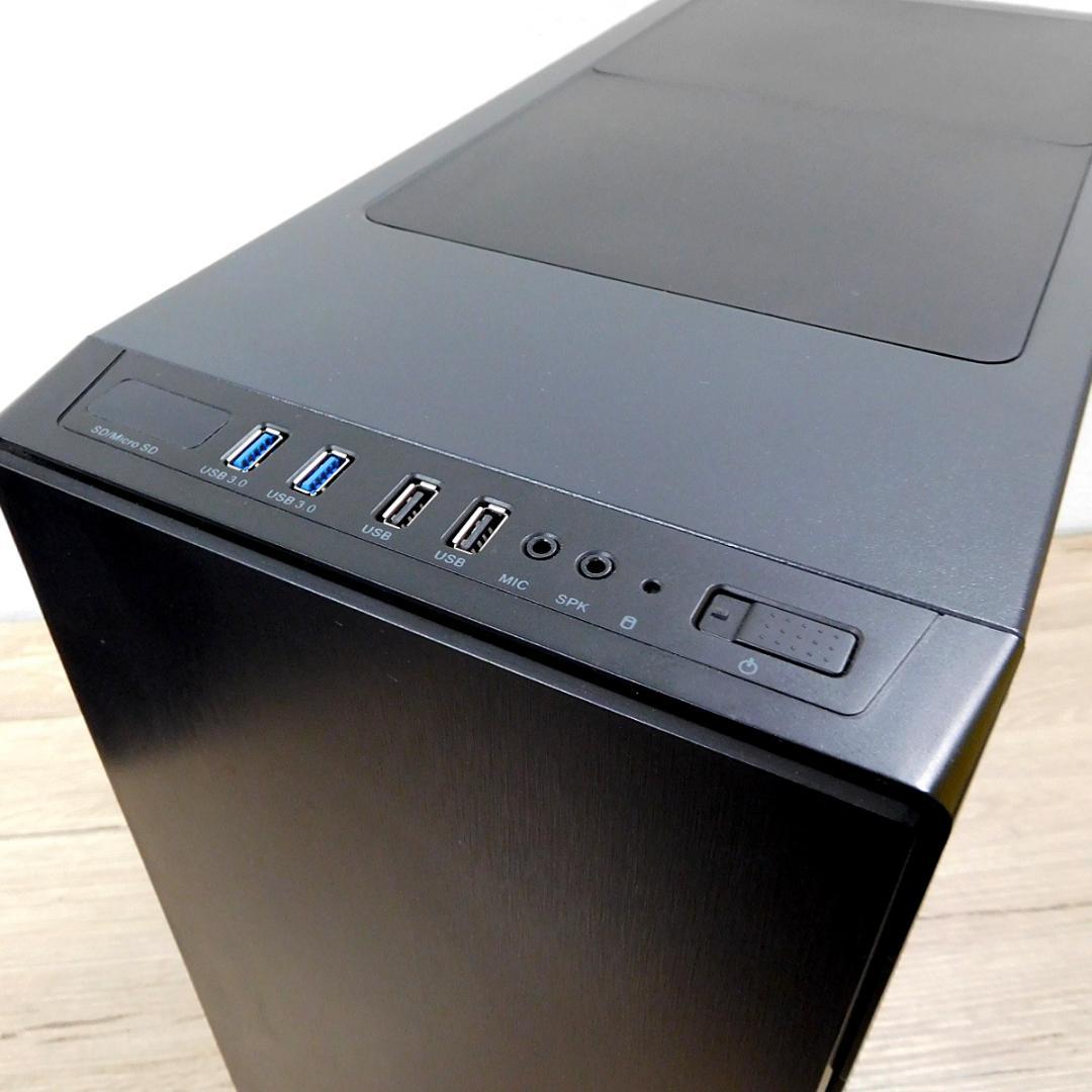 週末特価★自作PC ミドルタワーi7/SSD 256GB/HDD 500GB