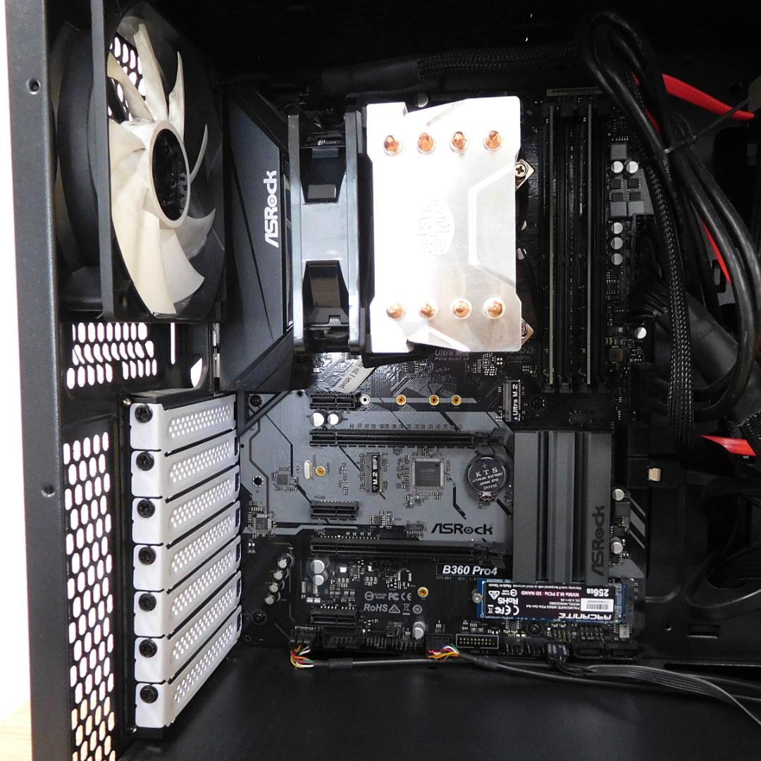 週末特価★自作PC ミドルタワーi7/SSD 256GB/HDD 500GB