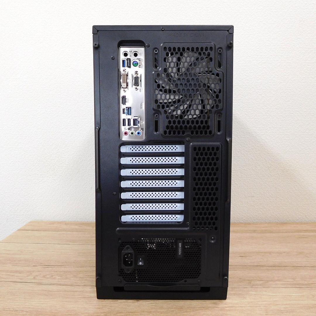 週末特価★自作PC ミドルタワーi7/SSD 256GB/HDD 500GB